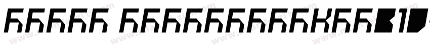 Bigrl ixianBoldkGBV10字体转换